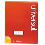 Universal UNV80102 Laser Printer Labels, 1 x 2-5/8, White, 3000/Box-6 Pack