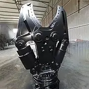 Hydraulic Double Cylinder Demolition Shear – Excavator Attachment for Scrap Metal, Concrete & Waste Cutting