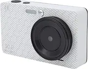 Digital Camera, 4K 50MP Autofocus Camera with 16x Digital Zoom, Metal Body Design, Multiple Filters, Anti Shake, Fill Light, Compact Small for Boys Girls (White)