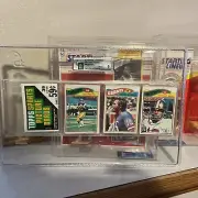 1977 TOPP FOOTBALL RACK FOUTS TOP BRADSHAW ON BACK WOW’! GAI 9