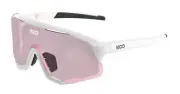 KOO Cycling Sunglasses DEMOS White/Photochromatic Pink Lens