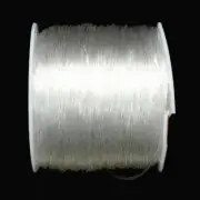 New 100M 0.8mm Clear Stretch Elastic Beading Cord String Thread Supply Y4E0