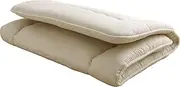 Iris Plaza Single Futon, Made in Japan, 100% Premium French Wool
