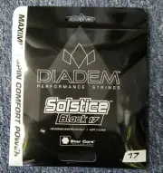 Diadem Solstice Black 17 Gauge 1.20mm Tennis String