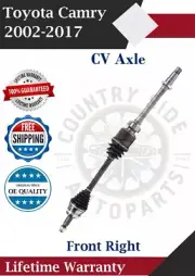 New OE Front Right CV Axle For 2002-2017 Toyota Camry 3.0L 3.3L 3.5L Lifetime W. (for: Toyota)
