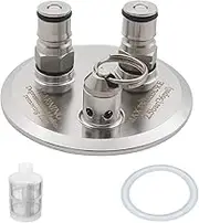 3"Tri Clamp Fermenters ball lock post Convert Lid with Gas Post Beer Post PRV,Fermentasaurus Pressure,Homebrew Kegging fermentation Equipment