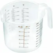Measuring Jug with Spout and Handle - Multifunction Liquid and Solids Dispenser,