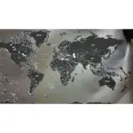 世界地圖裝飾掛畫 刮刮樂