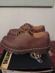 Dr Martens Air Wair 1561 Aztec 4 Eyelet Shoe UK4 USM5 EU37 with Bouncing Soles