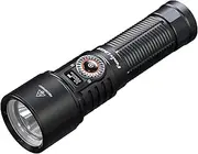 Fenix LD45R Rechargeable Torch - Aluminum LED Light - 2800 lumens & OLED Screen - Waterproof & 65 Hrs Working - Electronic Focus & Rotary Control - Emergency Light for Camping & Outdoor Adventures