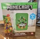 Minecraft Green Mobs 6 Can Mini Fridge Thermoelectric Cooler 4 Litre