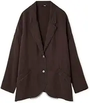 styling/(スタイリング/) Styling 16WFJ252024 Women's BRW Open Collar Shirt Jacket