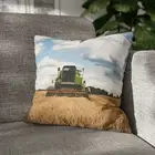 CUSHION COVER PILLOW CASE|FARMERS TRACTOR WHEATFIELD JOB