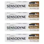 Pack Of 4 x 100g Sensodyne Multi Care Toothpaste FREE SHIPPING WORLD WIDE
