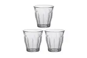 3x 4pc Duralex Picardie 90ml Glass Tumbler Drinking Water Juice Cup Set Clear
