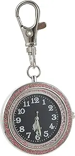 [OATIPHO] 1 PC Pocket Watch Watches for Lapel Pin Watch Watch Watch for Men Clip Watch Chain Blinders Pendant Ladies Watches Fob Mini Students Watch Rhinestones Pink