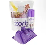 NIB Dyson Carpet Cleaning Pack Kit / Dyzolv, Zorb & Groomer for Canister/Hand