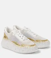 [Chloe] Chloé Nama sneakers AU 9 gold