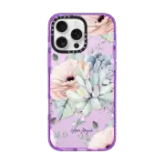 iPhone 16 Pro Max Impact Case MagSafe Compatible Pretty Succulents by Nature Magick