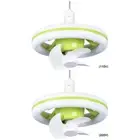 Ceiling Fan with RGB Light 3 Modes Smart Silent Ceiling Fan 3200K-6500K E27 Base