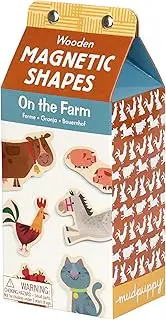 On The Farm Wooden Magnetic Shapes
