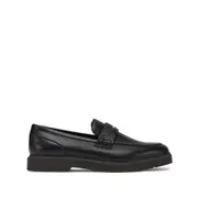 [Brunello Cucinelli] Brunello Cucinelli Crystal-embellished Leather Loafers 39 IT BLACK