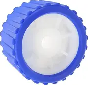 Alipis Boat Trailer Roller Wheel Ribbed Wobble Roller for Easy Installation Versatile Use with All Trailer Types Eye Catching Guide Wheel Accessory