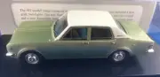 1:43 scale resin TRAX Model, TRR125B 1969/70 HT Kingswood sedan, green and white