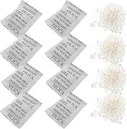 ABOOFAN Silica Gel Packets 50 Packets Moisture Control for Shoes Jewelry and Car Dry Odorless Safe Absorber