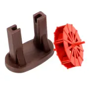 Waterfall Fountain Mini Water Wheel Small Plastic Water Wheel Model Micro
