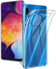 Galaxy A30 Case, Galaxy A30 [Fusion] Clear Back TPU Gel Case [Drop Protection/Shock Absorption Technology] for Samsung Galaxy A30 Case