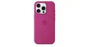 iPhone 16 Pro Silicone Case with MagSafe — Fuchsia