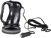 12v Cigarette Lighter Interface New Electric Polishing Machine Car Polisher Cleaner(Black)
