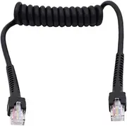cablecc Stretch Coiled RJ45 Cat6 8P8C UTP Male to Male Cable LAN Ethernet Network Patch Cord 100cm