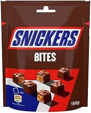 Snickers Chocolate Bites Pouch, 150 Grams