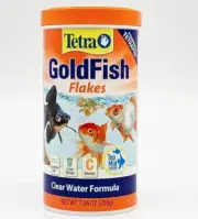Tetra Goldfish Flakes 200g Tetrafin Aquarium Fish Food Gold Fish