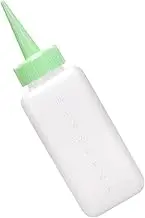 Lueear Hair Dye Bottle Applicator, Squeeze Bottles for Liquids, 160ml Measured Hair Color Squeeze Bottles Translucent Condiment Bottle for Sauces Ketchup Barbecue Syrup Paint