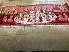 Unframed: Indian Lord Krishna wall decoration/tapestry and more -- colorful!