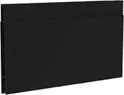 Hakuna Pets Patio Pet Door 3.9” Height Extension, Fits Screen Insert Panel for Small Doors, Black