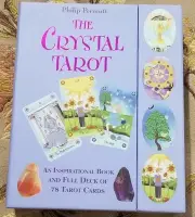 The Crystal Tarot Full Deck 78 Tarot Cards With Inspirational Instruction Book