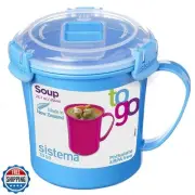 Sistema Microwave Soup Mug, 2.8 Cup, Medium