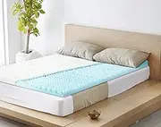 Extra Thick Comfeezzz Memory Foam Mattress Topper Cool Gel Bed Bamboo Protector 8CM 7-Zone (King-Single)