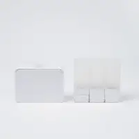 在飛比找momo購物網優惠-【Suzzi】旅行沐浴禮盒組 希臘白(皂盒*1個+M號分裝瓶