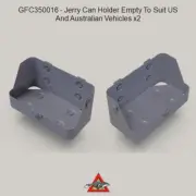 Grey Fox Concepts 1/35 US/Australian Vehicles Jerry Can Holder (empty, 2pcs)