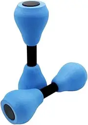 1 Pair Aquatic Dumbbells With EVA Foam | Aquatic Exercise Dumbbells | Aqua Fitness Barbells | Hand Bar Exercises High-Density EVA-Foam Barbells For Pool Sports