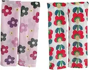 [KiRYu] 2 Pairs Kids Cooling Sleeves Summer Arm Protection Sun Arm Sleeves Kids Arm Sleeves Arm Cover for Kids UV Protection Arm Sleeves Sun UV Protection Cover Arm Guard Arm Cuff Child