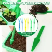 2pcs Garden Seedling Nursery Transplanting Device Tool Trays Digging Patio & Gar