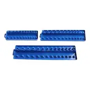 Portable ABS Socket Organizer Tray, 1/4" 3/8" 1/2" , Heavy Duty Socket