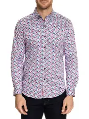 Robert Graham 'EVERARD' Long Sleeve Shirt 2XL NWT