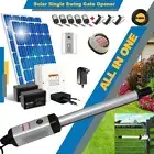 RITROX Full Solar Single Swing Gate Opener Motor Wireless Push Button Keypad New